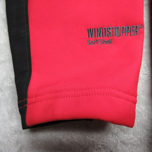 Mountain Hardwear Jacket Mens Large Red Softshell Water Resistant‎ Windstopper - Picture 7 of 16